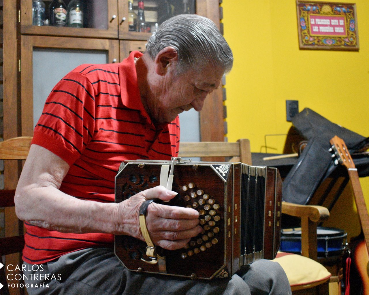 Falleció el bandoneonista concordiense Santos Maggi