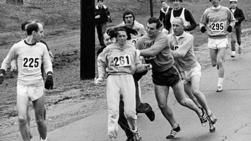 Kathrine Switzer, la primer mujer que corrió una maratón
