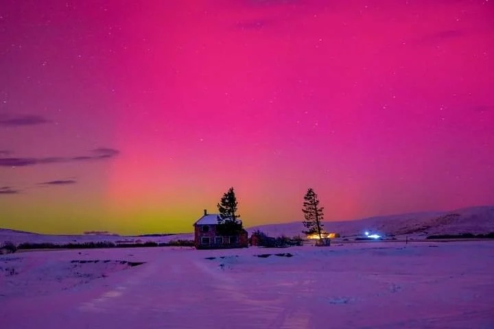 Auroras australes: a qué hora podrían verse hoy y las chances de observarlas desde Buenos Aires