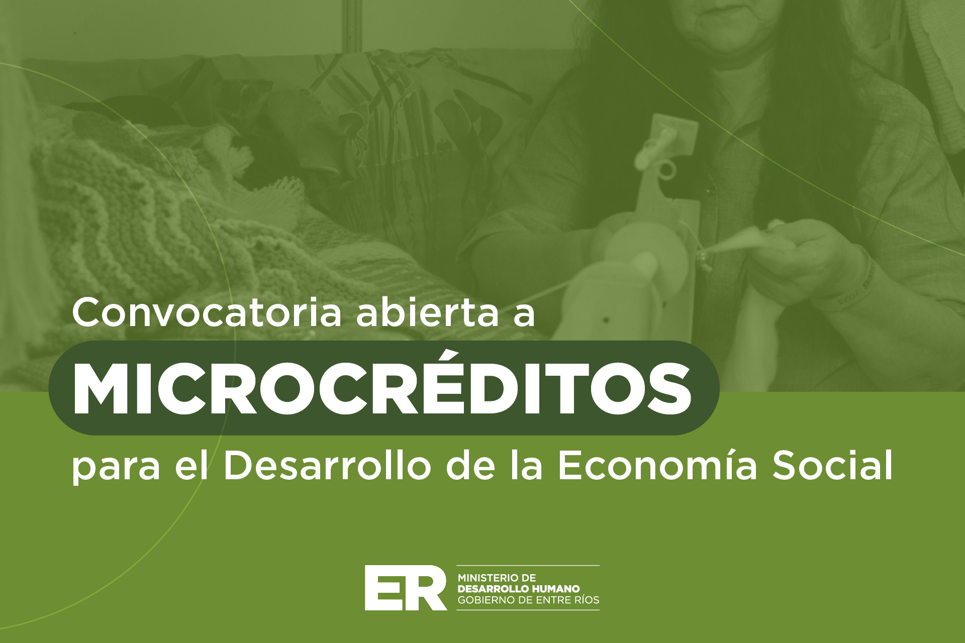 Se encuentra abierta la convocatoria de Microcréditos para el desarrollo de la Economía Social provincial