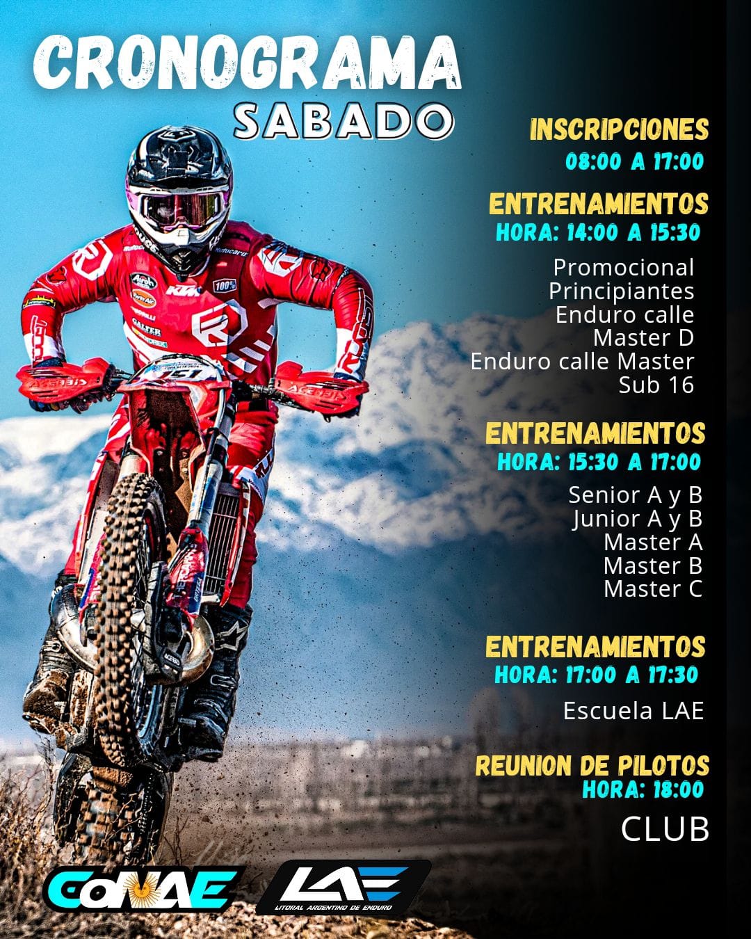 CONCORDIA RECIBE AL CAMPEONATO NACIONAL DE ENDURO