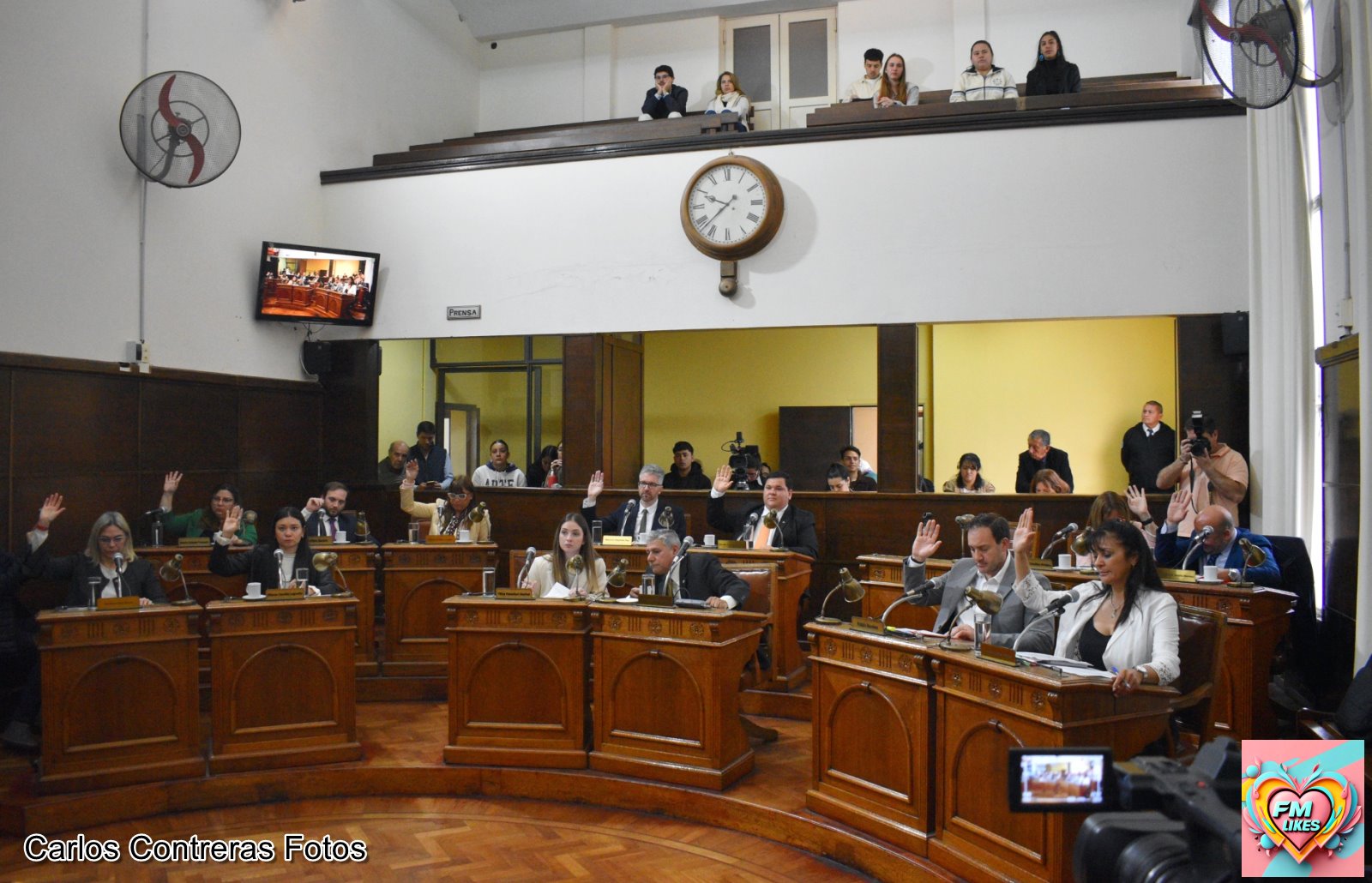 “La marcha universitaria nacional no pasó inadvertida para el Concejo Deliberante local”