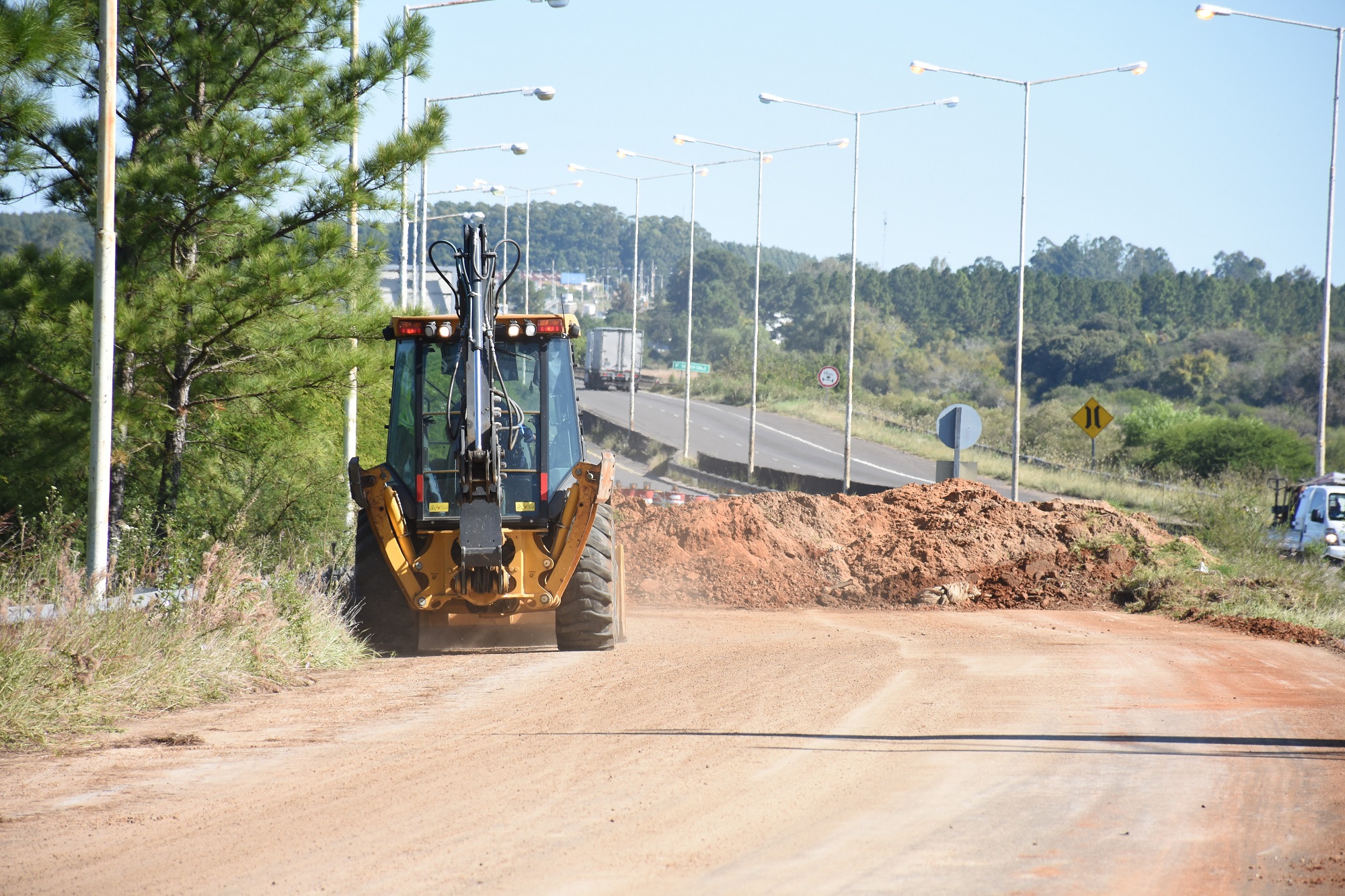 REACTIVARAN LAS OBRAS DEL ACCESO SUR