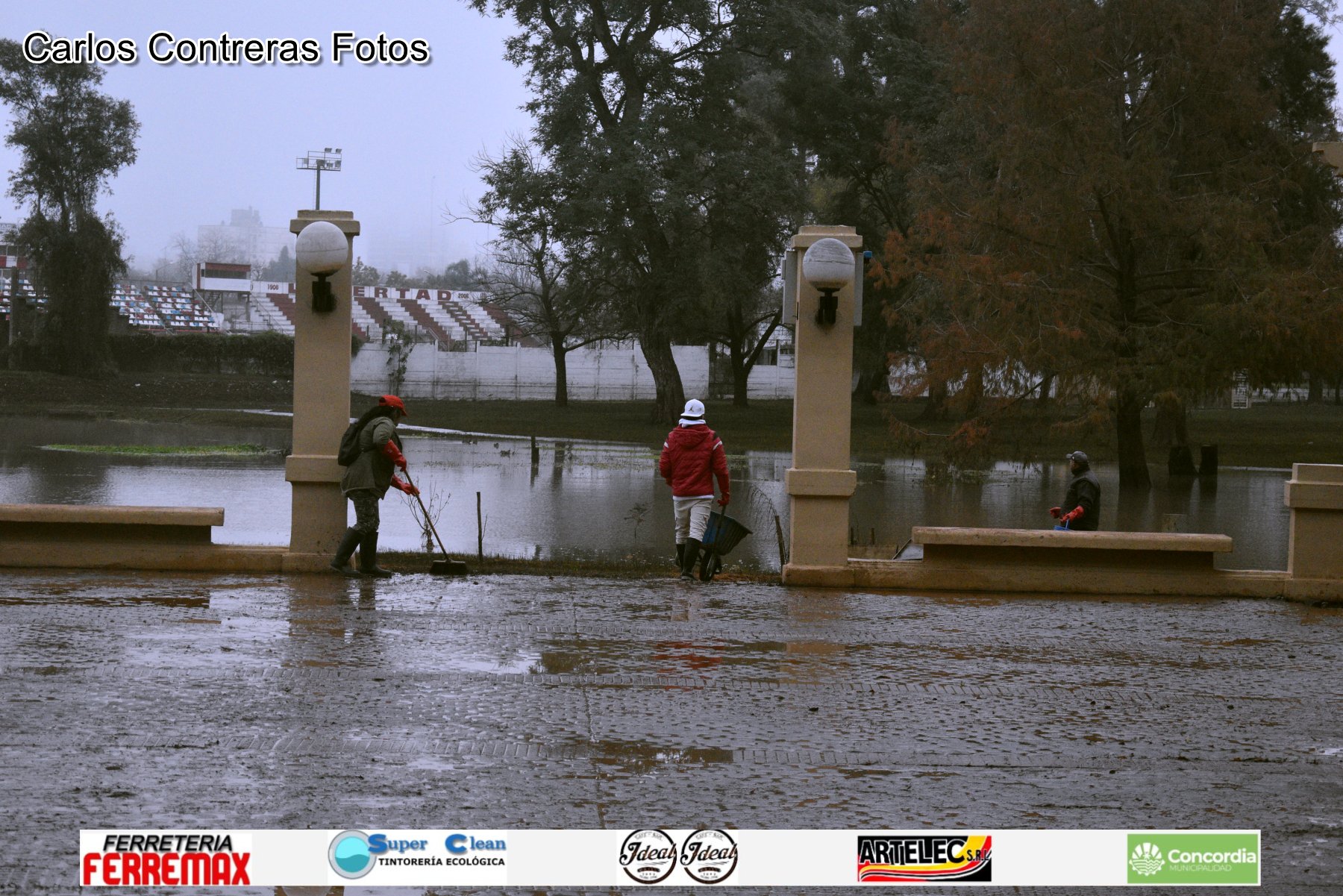 FOTOS DE LA COSTANERA DE CONCORDIA DESPUES DE LA CRECIDA