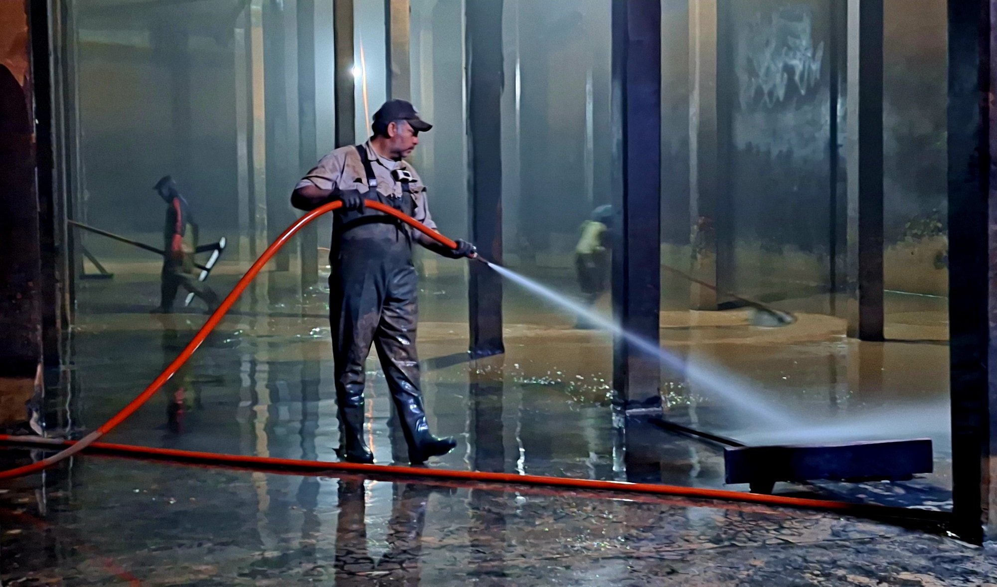 FINALIZARON LOS TRABAJOS DE MANTENIMIENTO EN LA PLANTA POTABILIZADORA DE AGUA