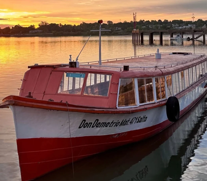 Lancha Salto-Concordia evalúa cancelación definitiva del servicio