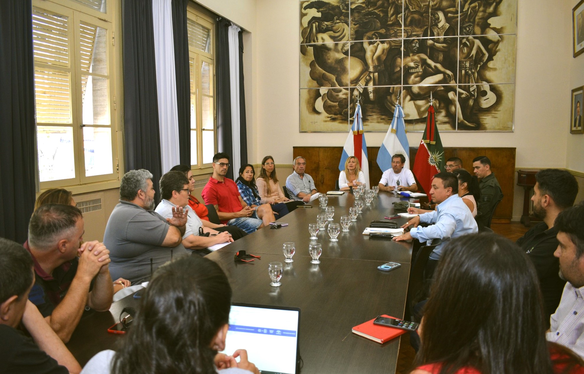 PRIMERA REUNIÓN DE LOGÍSTICA PARA COORDINAR LA MARATÓN DE REYES