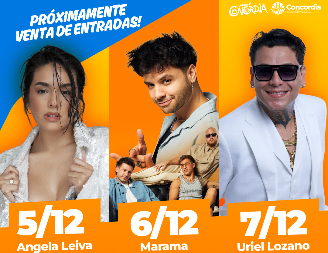 ARTISTAS CONFIRMADOS PARA LA CITRICULTURA