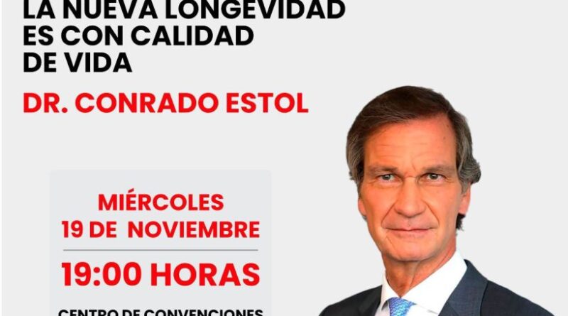 Charla en Concordia sobre como llegar a la longevidad