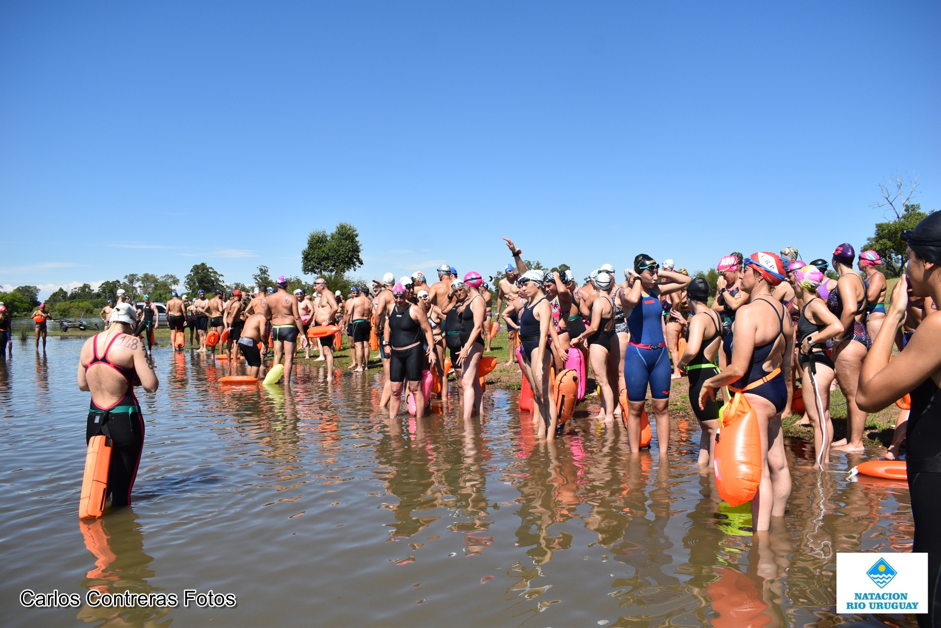 FEDERACIÓN FUE ANFITRIONA DEL CIRCUITO DE AGUAS ABIERTAS EN EL LAGO