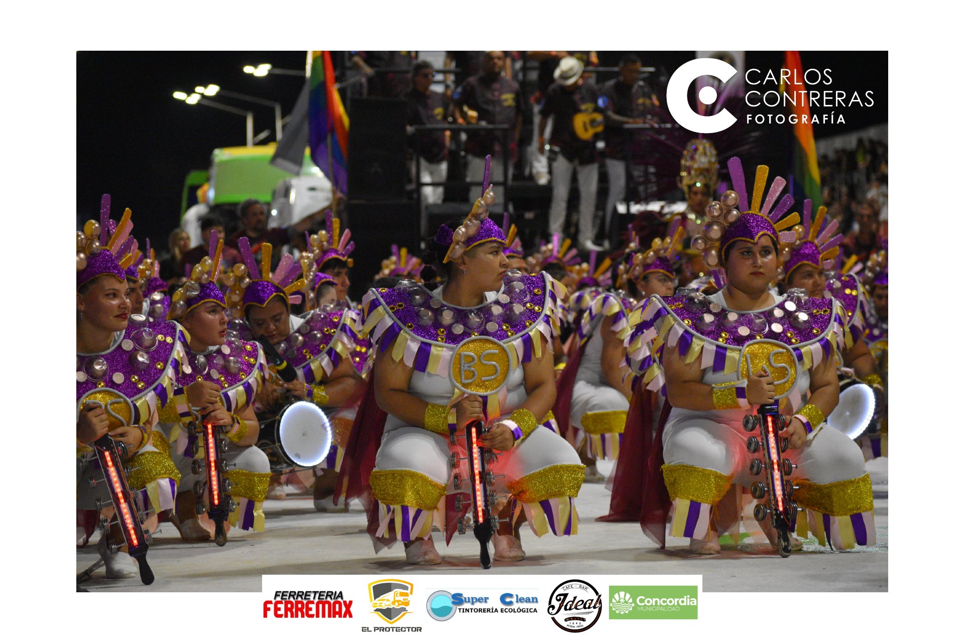 FOTOS POSTALES DE LA NOCHE 1-CARNAVAL DE CONCORDIA 2026