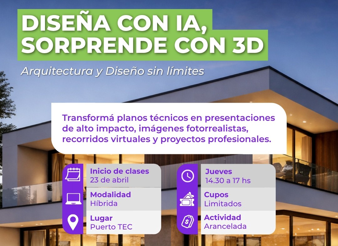CAPACITACIÓN DE DISEÑO CON IA EN PUERTO TEC
