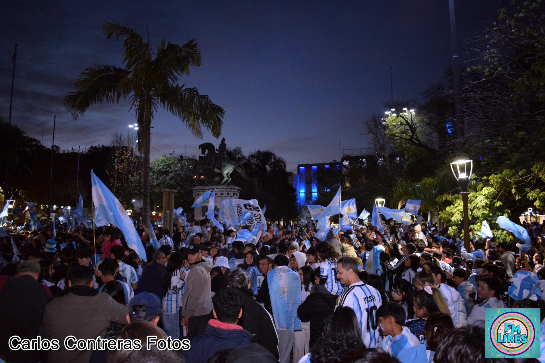 FOTOS FESTEJOS EN CONCORDIA DEL PASE A LA FINAL FUTBOL